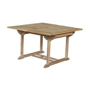 teak houten uitschuifbare tuintafel 