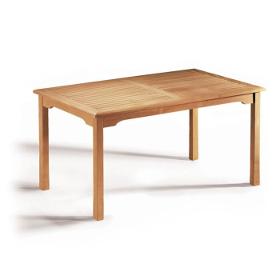 teak houten tuintafel 150x90x75 cm