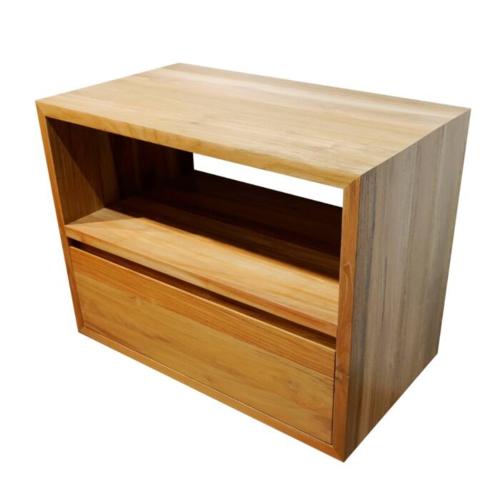 badkamermeubel teak met 1 lade