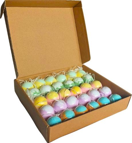 Bath Bombs - Set 30 Pieces - 5 Different Fragrances