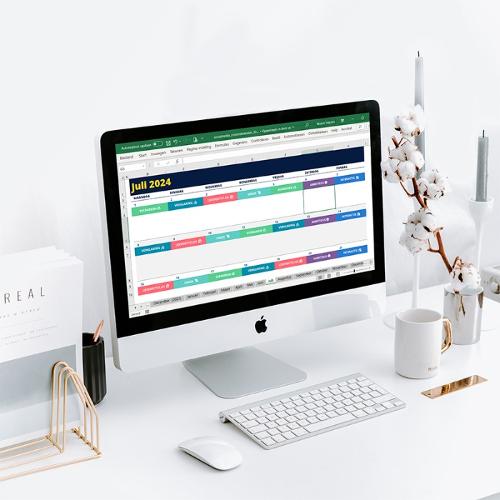 Social Media Contentkalender in Excel