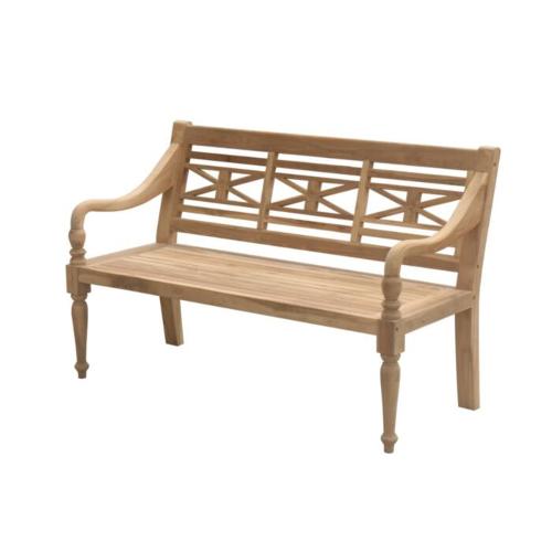 teak houten tuinbank 3 personen 130 breed